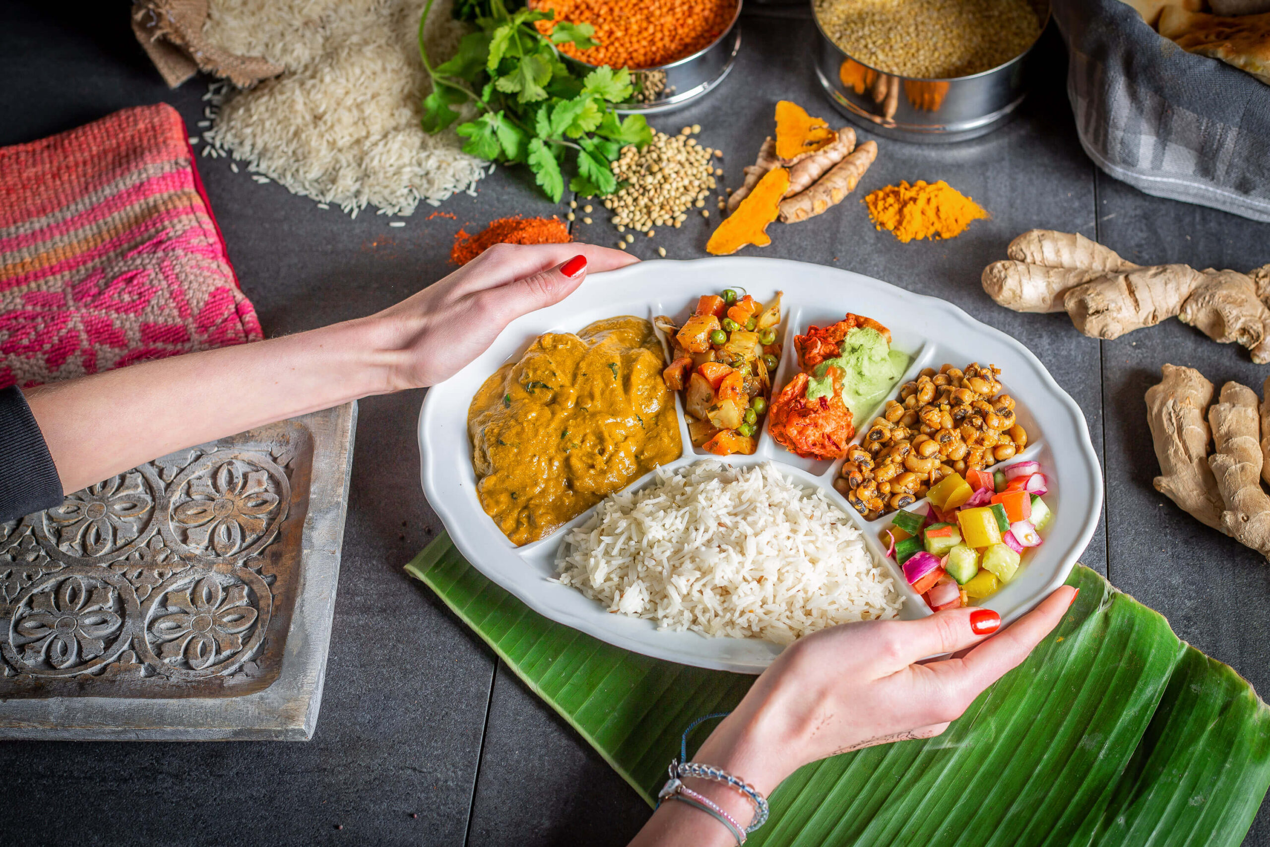 thali teller symbolfoto